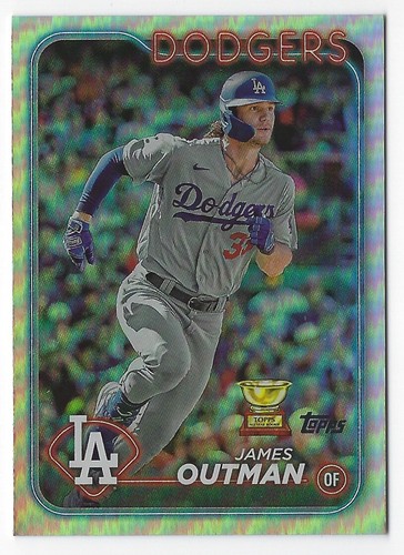 2024 Topps Series 1 & 2 Rainbow Foil Parallel ~ Complete Your Set ~ You Pick - Picture 90 of 99