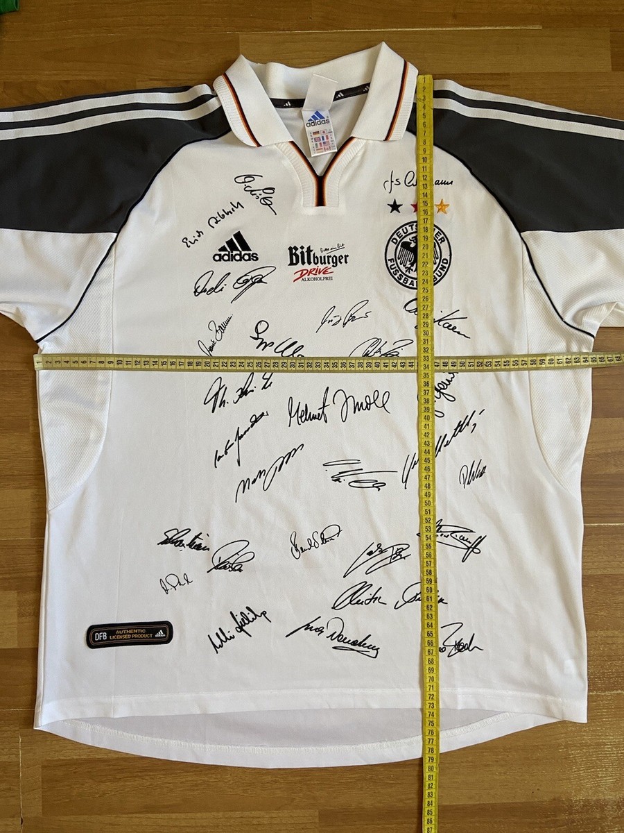 GERMANY 2000 2001 2002 HOME FOOTBALL SHIRT SOCCER JERSEY ADIDAS sz