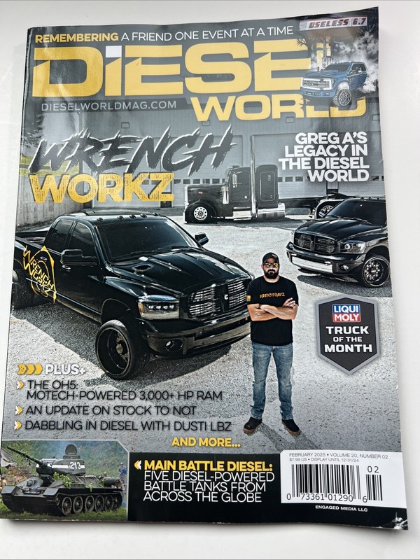 Diesel World Magazine Volume 20 Issue 2 February 2025