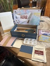 Kiwi Co Maker Crate Marbled Paper Designs Ages 14 Up New Open Box