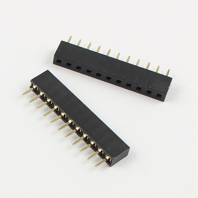 5Pcs 2mm 2.0mm Pitch 1x11 Pin 11 Pin Single Row Straight Female Header Strip #md