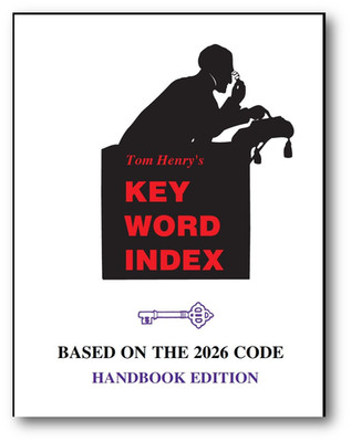 2026 Key Word Index (Keyword) by Tom Henry based on NFPA NEC HANDBOOK