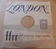 10" London UK 78 record sleeve, see the photos.