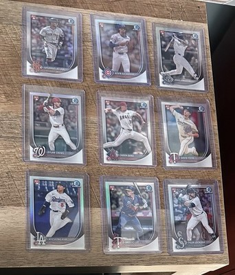 2025 Bowman Chrome 21 Red Rookie Cards. Read Description For More Information 