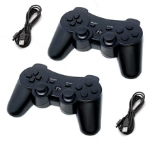PS3 Controller for PlayStation 3 Wireless Durable by Voomwa + Pick Color + USA