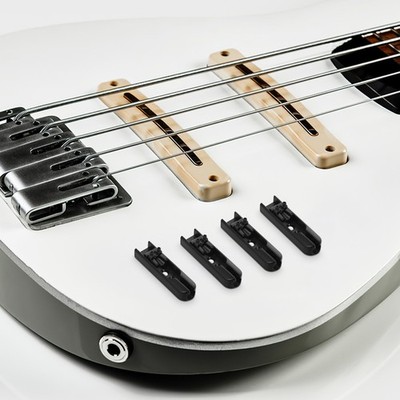 4 Pcs Headless Gitarren Brücke Bass-einzelbrücke Anzeige Bassgitarrenbrücke