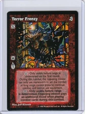 Terror Frenzy The Sabbat V:TES VTES Vampire CCG