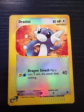 Dratini 107/165 Reverse Holo - Pokemon Expedition, Print Error, Near Mint