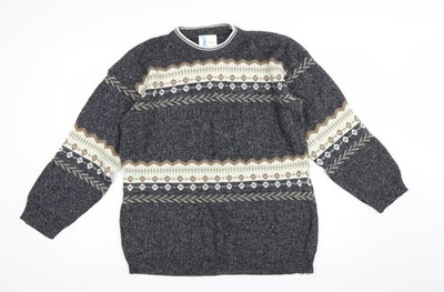 Pullover Pulli Herren UK Größe L Kilroy Grau