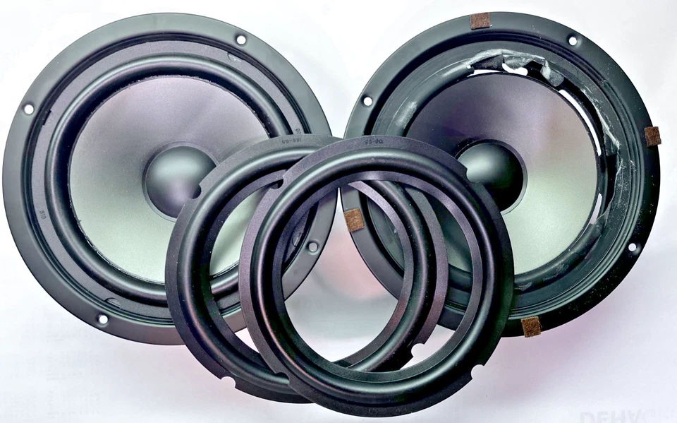 MARKENLOS 2x Gummi Sicken kompatibel für ALR Entry 2 / 3 / 4- inkl. Kleber & Anleitung