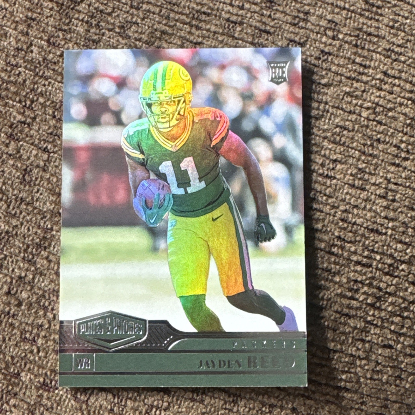 2023 Panini Plates & Patches - Rookies Jayden Reed #173 (RC)