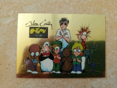 Bloom County & Outline Chrome Promo Card #3 1995 Krome Productions