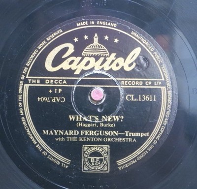 Maynard Ferguson 78 RPM /  The Hot Canary & What´s New? (496-0725-AN)