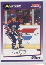 1991-92 Score American Adam Graves #358 m5x
