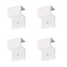 4 Pcs Pet Gate Support Feet, Freestanding Dog Gates Floor Anchor Stabilizer R...