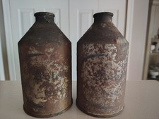 Good Old Potosi Wi CONE TOP BEER CANS Set 2 vintage