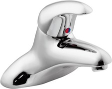 Moen 8413F03 M-DURA Chrome Bathroom Faucet Single Handle Commercial Lavatory New