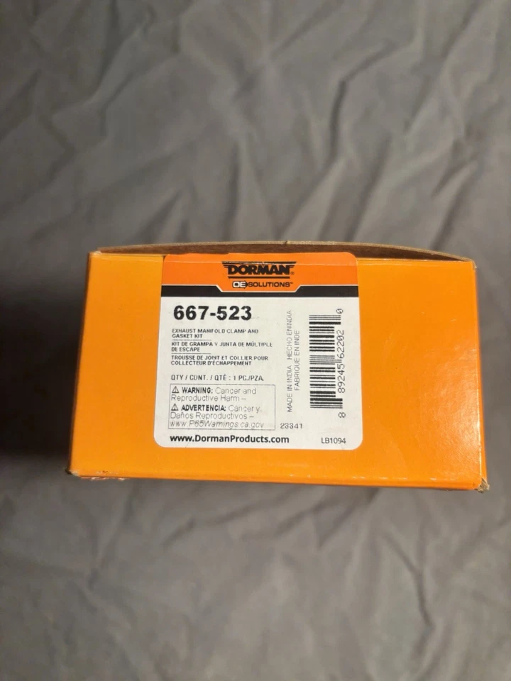 Exhaust Manifold Clamp And Gasket Fits Chevrolet And Buick Models In Description - Image 2 of 2