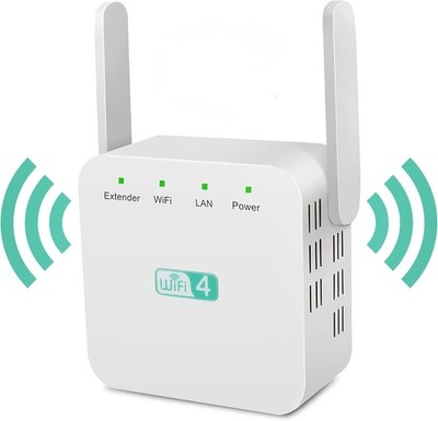 Net Boost, Netboost WiFi Extender 2024, Booster Signal Booster, white 