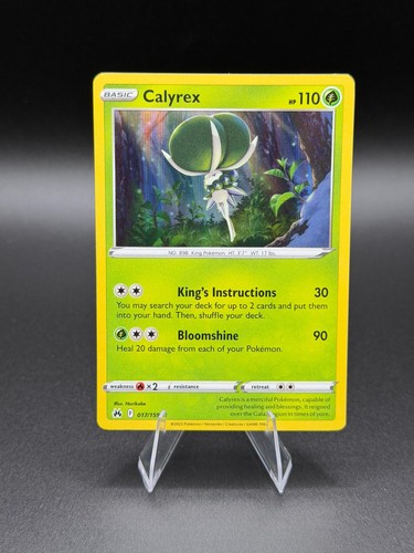 Calyrex 017/159 Holo Rare Crown Zenith - LP