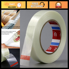 Heavy Duty Fiberglass Strapping Tape - Strong Filament Packing Tape, 2" x 110 Ya
