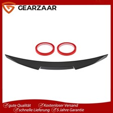 Sport Heckspoiler Lippe für BMW 4er F36 Gran Coupe 2014-2020 Schwarz Glanz