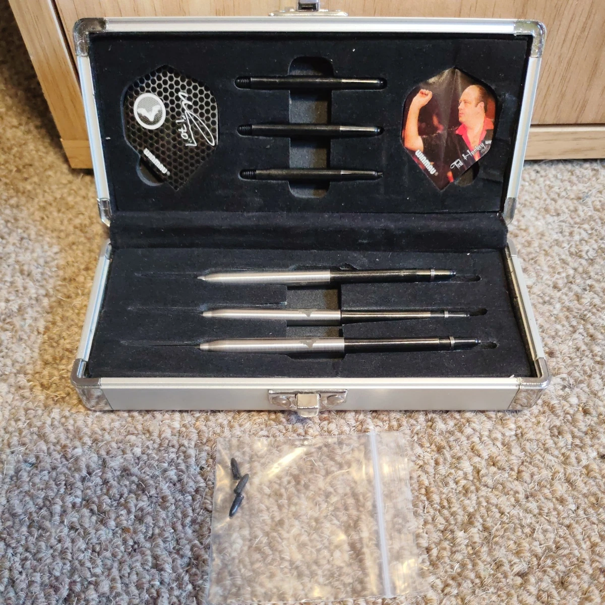 Jeu De Fléchettes Winmau X5 Ted Hankey 16g En Tungstène - Occasion, Fonctionnel