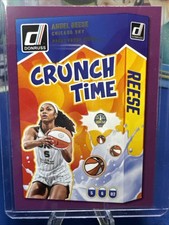 2025 Donruss WNBA Angel Reese Purple Press Proof Crunch Time