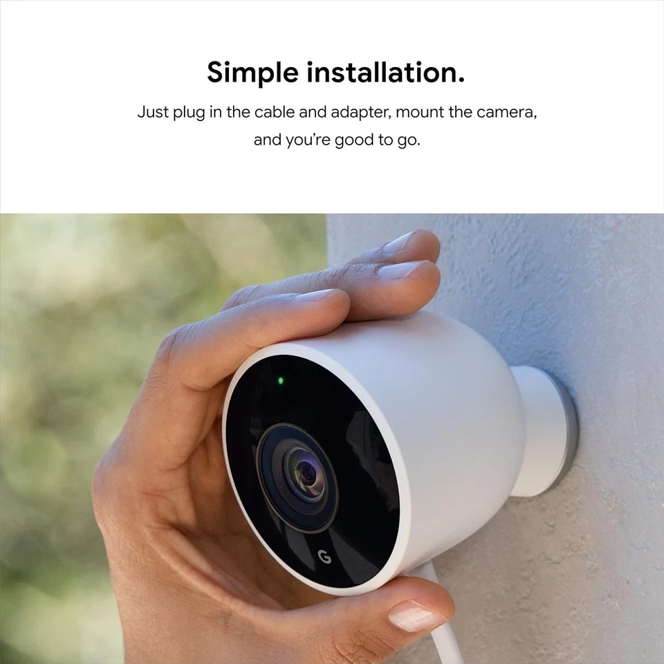 Google Nest Cam Outdoor Security Cameras 1st Gen NC2100ES - Image 4 of 4