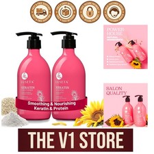 Nourishing Keratin Shampoo  Conditioner Duo   2 x 16.9 Oz, Sulfate-Free Formula