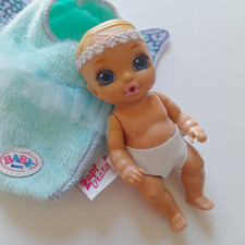 BABY Born Mini-Sammelpuppe + kuscheligen Schlafsack