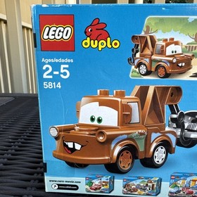 Lego Duplo Disney Pixar Cars Set #5814 Mater's Yard & Set #6132 Red (See Pics)