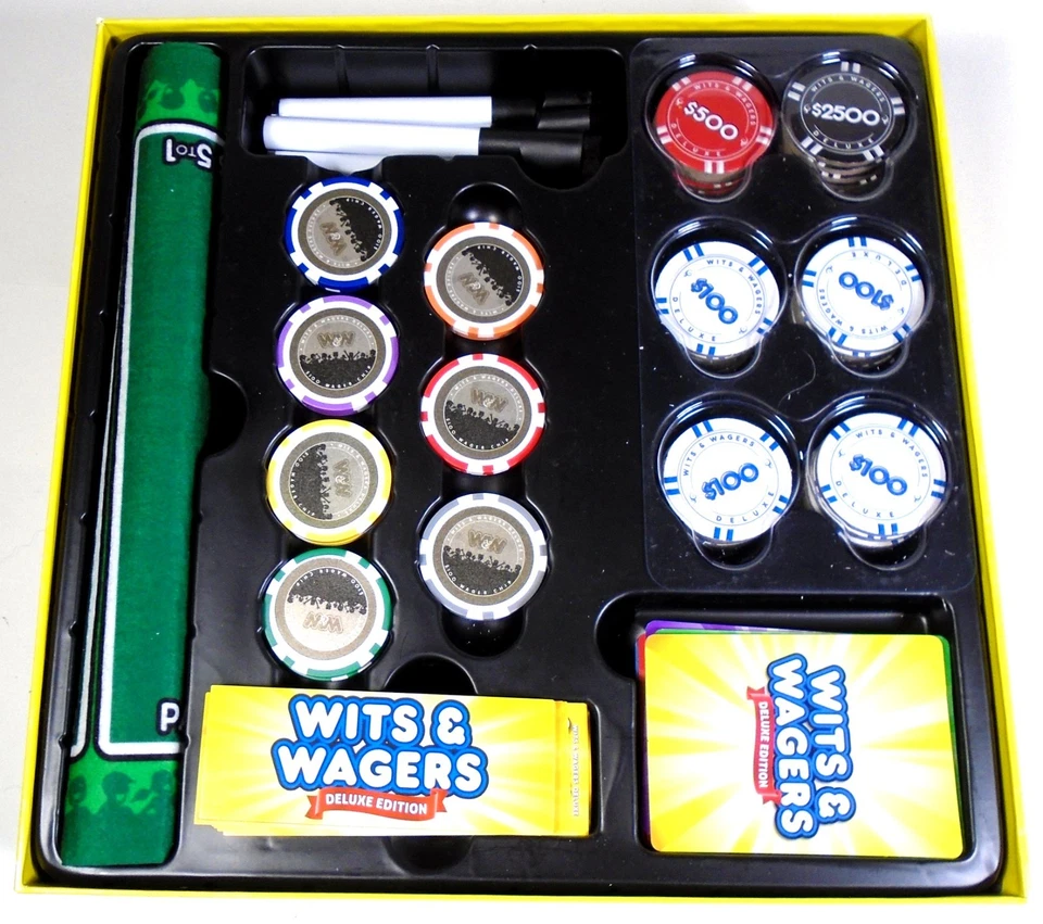 2017 Wits & Wagers Deluxe Edition Party Game - Complete - Image 2 of 3