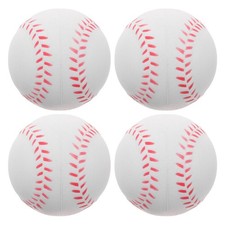 4 Pcs Sporttraining Baseball Trainings-softb&auml;lle Slow-Pitch-Softb&auml;lle