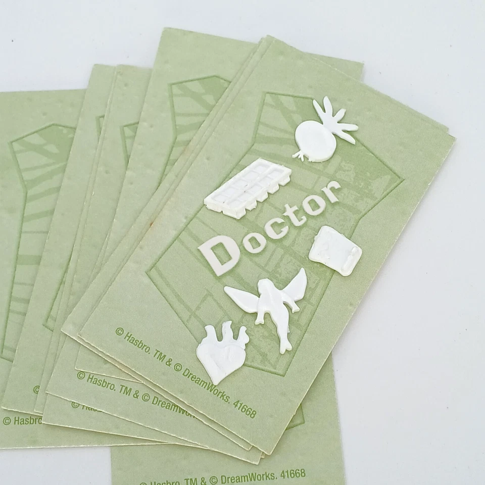 Operation Shrek Edition piezas de repuesto 24 tarjetas y 9 piezas Funatomy 2004 Foto 3 de 3