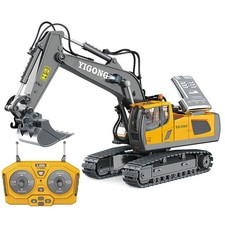 2X(1:24 Remote Control Excavator Aluminum Alloy Engineering Vehicle Toys8551