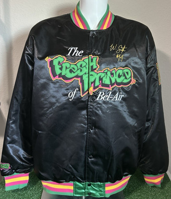 Headgear Classics Fresh Prince Satin Bomber Jacket Size 5XL #14 Will Smith, New