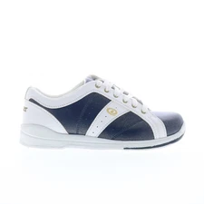 Dexter B4251-8 Womens Blue Synthetic Lace Up Athletic Bowling Shoes 6