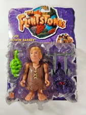The Flintstones Vintage 1993 Lawn Mowin' Barney Action Figure