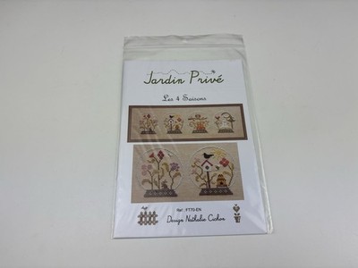 Jardin Privé Les 4 Saisons Counted Cross Stitch Pattern 6S