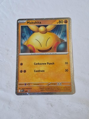 Makuhita 068 Cosmos Holo Promo ME: Mega Evolution Promo Pokemon Holo Near Mint