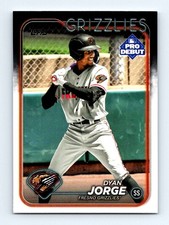 #PD-170 2024 Topps Pro Debut [ Dyan Jorge Grizzlies