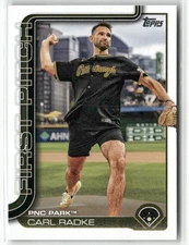 Carl Radke 2025 Topps First Pitch Pittsburgh Pirates #FP-6