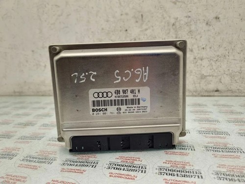 AUDI A6 Avant 4F5, C6 Motorsteuergerät ECU 4B0907401H 2.50 Diesel 1999 31463105