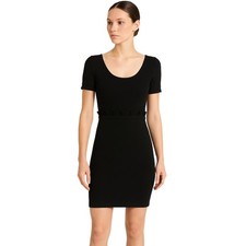 Ali & Jay Teenage Love Mini Dress Black Fit & Flare Scoop Neck Womens XS