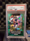 New Listing2024 Panini Prizm #1 Caleb Williams Rookie Emergent Green Ice PSA 10