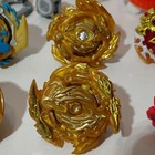 Beyblade Burst Mixed Lot Tops & Orange Launchers w/ Parts 14 Plastic/Metal rare — photo 5
