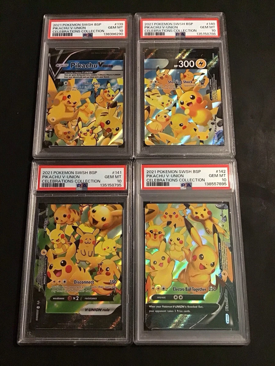 Pikachu V-Union Pokémon TCG Cards for sale | eBay