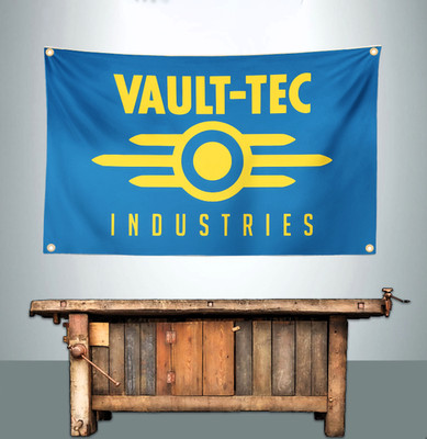 VAULT-TEC INDUSTRIES 3' X 5' BANNER FLAG