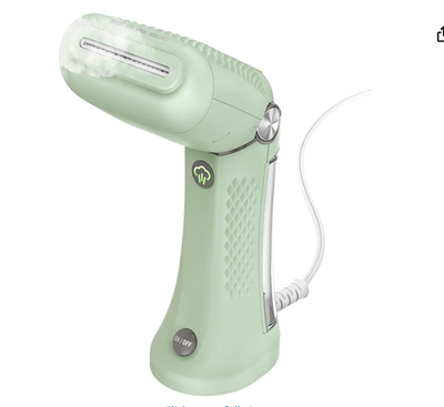 #ad Conair Extreme Steam Power Steam Handheld Garment Steamer Dual Voltage Green $24.99